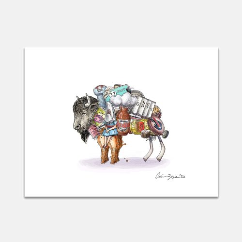 You Know You're From Buffalo If... Signed Print Adam Zyglis